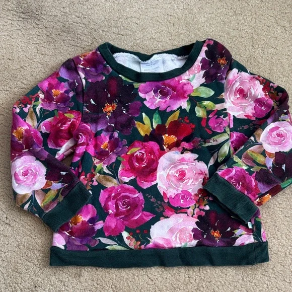 Posh Peanut Floral Sweatsuit 7 - Picture 3 of 7